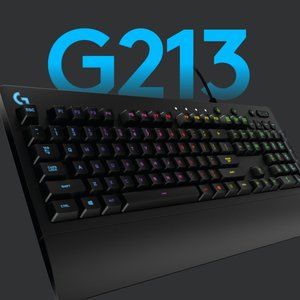 Logitech G213 Prodigy RGB Gaming Keyboard New in Box - Contents Sealed!